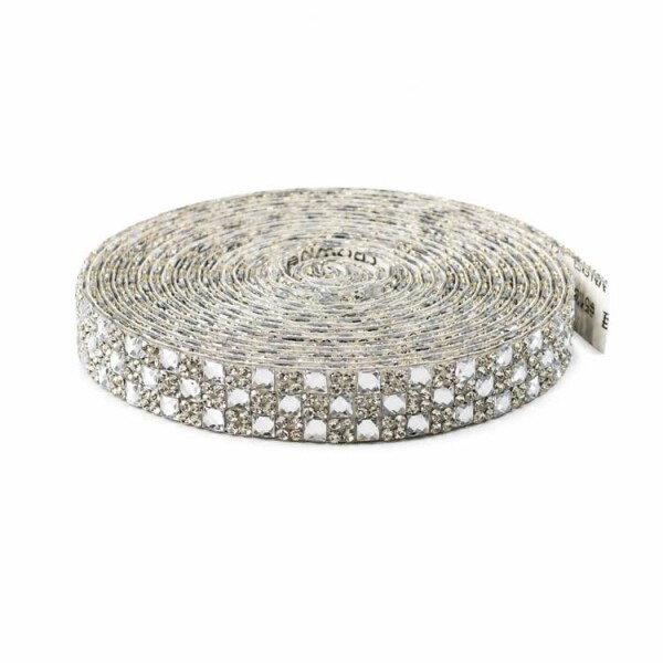 Samolepicí ozdobná páska Cake Star s kamínky na dortové podložky 2 (12 mm x 2,74 m)