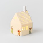 Räder Porcelánová LED lucerna Heavenly Sisters, bílá barva, porcelán