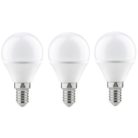 Paulmann 28427 LED Energetická třída (EEK2021) G (A - G) E14 3.5 W teplá bílá (Ø x v) 45 mm x 80 mm 3 ks