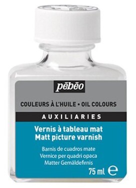 Matný malířský lak pro olejové barvy Pébéo 75ml