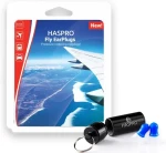 Haspro Travel - Airplane špunty do uší na cestování, 1 pár / 2ks (HSEPUH1904)