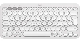 Logitech Pebble Keys 2 K380S Tonal White / Klávesnice / Bluetooth / DE layout (920-011796)