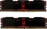 GOODRAM IRDM X Black 32GB (2x16GB) 3200MHz / DDR4 / DIMM / CL16 / 1.35V (IR-X3200D464L16A/32GDC)