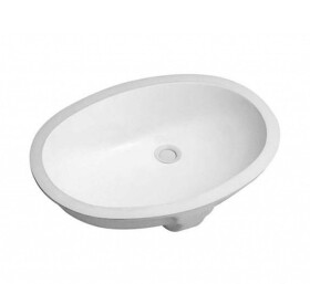 DURAVIT - Santosa Umyvadlo zápustné, 51x38 cm, s přepadem, WonderGliss, bílá 04665100001