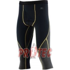 Spodky 3/4 Mizuno Virtuál body černo žluté pánské