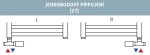 HOPA - SINGLE-SET, jednobodový ventil (Z7) - Barva - Anthracite, Varianta - Pravá RDSINGLESETRA