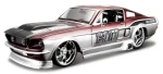 Maisto Harley-Davidson Custom 1967 Ford Mustang GT stříbrná