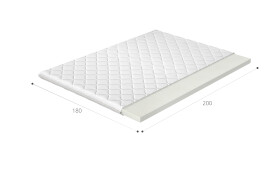Topper T30 na matraci Rozměr: 180 x 200 cm, Potah: Hypoalergenní potah