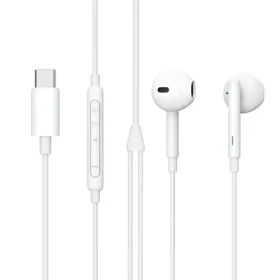ESTUFF Earpod bílá / Sluchátka do uší / drátová / 1,2 m kabel / 32 ohm (ES652200)