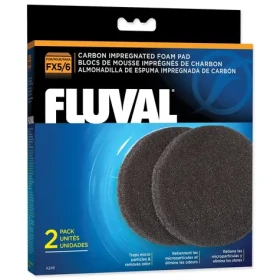 FLUVAL Uhlíkový molitan FX4/FX5/FX6 / Filtrační náplň / Aktivní uhlí / Vnější filtr (101-249)