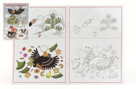 Krtek a Vánoce - Omalovánky A5 - Zdeněk Miler