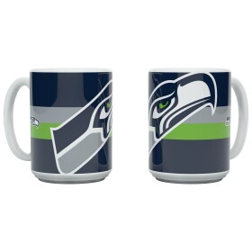 Hrnek Seattle Seahawks NFL Triple Logo Jumbo (450 ml)