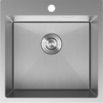 MEXEN - Solix ocelový dřez 1-bowl 500 x 500 mm, nerez HC 6407501000-01HC