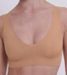 Dámská podprsenka ZERO Feel 2.0 Bralette - BROWN - hnědá 00CM - SLOGGI BROWN L
