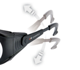 Brýle Cofra COVERTECH E009 - B100 COVERTECH, Černá (E009_B100)