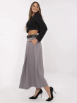 Dámská dlouhá sukně MI SD 88653.89 Šedá - FPrice šedá one size