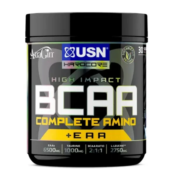 USN BCAA Complete Amino 400 g modrá malina (12458)