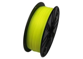 Gembird 3DP-PLA1.75-01-FY Filament PLA fluorescenční žlutá / struna pro 3D tiskárnu / PLA / 1.75mm / 1kg (3DP-PLA1.75-01-FY)
