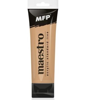Akrylová barva Maestro 75ml - metallic bronze