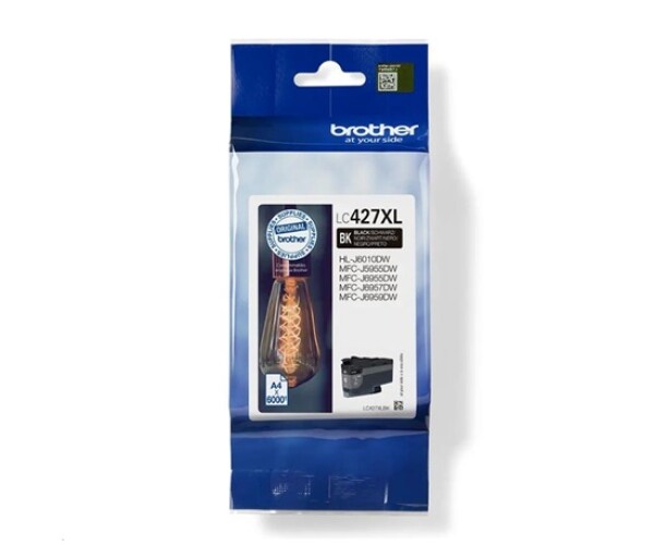 BROTHER INK LC-427XLBK - cca 6000 stran, pro MFC-5955 6955 6957 6959 J6010 EDF_3860622