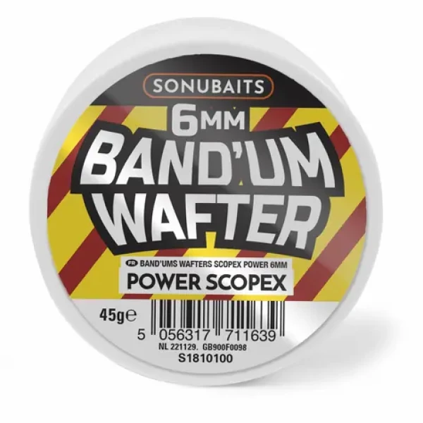 Sonubaits Wafters Band'Um Power Scopex 45g 6mm (S1810100)