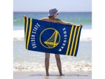 Great Branding Osuška Golden State Warriors NBA Stripes Beach Towel 76 x 152 cm