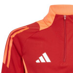 Dětská mikina adidas Tiro 24 Competition Training Top červeno-oranžová IS1652 116cm