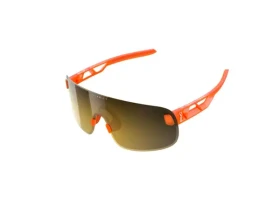 POC Elicit cyklistické brýle Fluorescent Orange Translucent