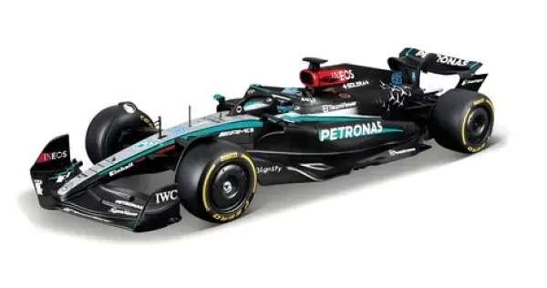 BBURAGO Stavebnice modelu F1 Mercedes-AMG Petronas W15 1:24