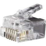 Intellinet 502344 Intellilnet 100ks Cat6 modulární zástrčky RJ45 UTP, 2-bodový žíla kontakty pro dráty 100 adaptér pro Beche 502344 krimpovací kontakt Počet