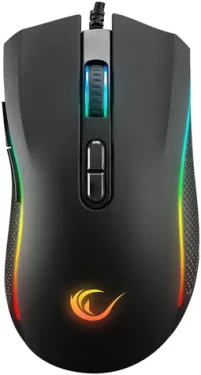 Rampage SMX-R44V2 černá / Herní myš / drátová / optická / 12800 DPI / RGB / 1000 Hz (SMX-R44V2BLACK)