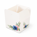 Výslužková krabice se stuhou Blue mini 11x11x7cm