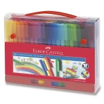 Faber-Castell Connector fixy se spojovacími klipy, plastový kufřík
