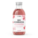 BIO Kombucha - GymBeam (malina ibišek, 330 ml) (105943-2-330ml-raspberry&hibiscus)