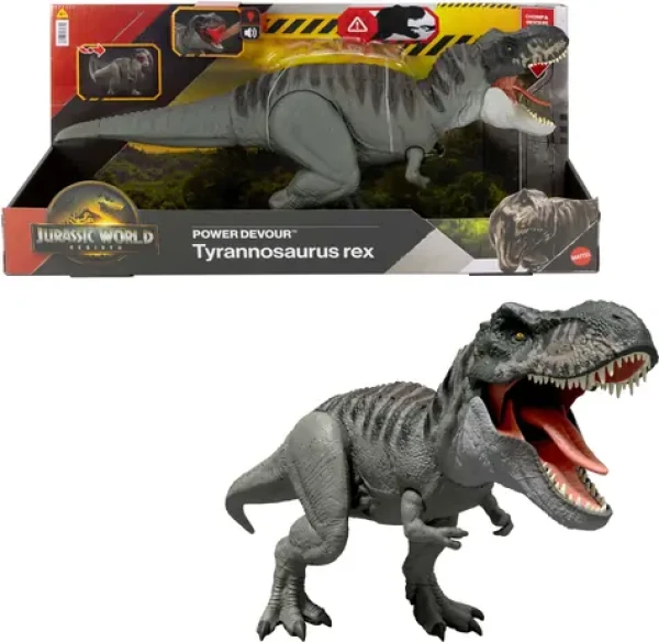 MATTEL Figurka Jurassic World T-Rex Power Devour (JCH02)