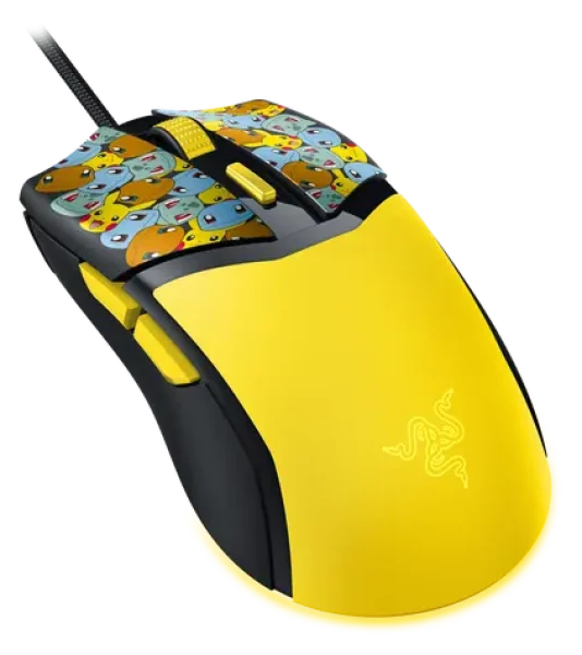 Razer Cobra Pokémon Kanto Starters Edition / Herní myš / optická / 8500 DPI / 6 tlačítek / USB (RZ01-04650400-R3M1)