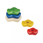 PlanToys PlanToys Stohování - zvlněné kroužky
