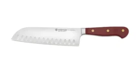 Wüsthof CLASSIC COLOUR Tasty Sumac / Nůž santoku / Duté výbrusy / 17 cm / Chrom-molybden-vanadová ocel (1061731717)