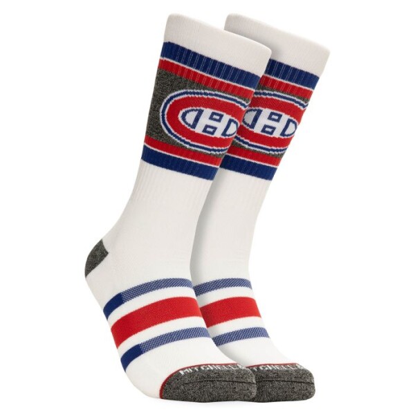 Mitchell & Ness Pánské ponožky Montreal Canadiens Nhl Cross Bar Crew Socks Velikost: S/M (38-42)