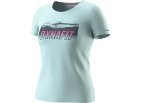 Dynafit Transalper Graphic dámské triko krátký rukáv Cloud Blue vel. S