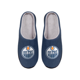 FOCO Pánské pantofle Edmonton Oilers NHL Memory Foam Slide Slipper Velikost: S = 39–41 EU