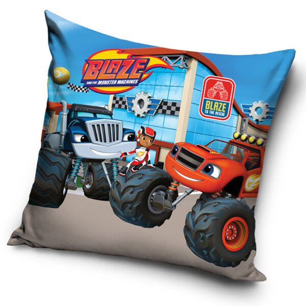 Polštářek Plamínek a Čtyřkoláci AJ a Darington