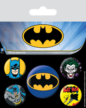 Sada odznaků Batman - Zapf Disney