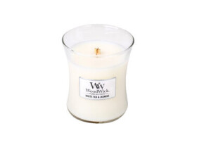 WoodWick White Tea Jasmine 275g - váza střední / doba hoření: až 65 h (5038581058092)