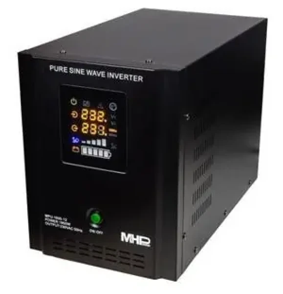 MHPower záložní zdroj UPS 1600W / Záložní zdroj UPS / Čistý sinus / 12V (MPU-1600-12)