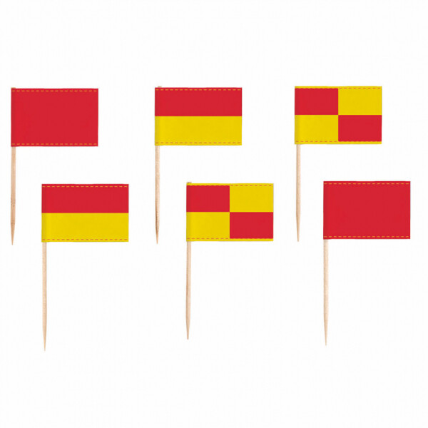 Fotbal vlaječky napichovátka 24 ks Amscan Fotbal vlaječky napichovátka 24 ks Amscan