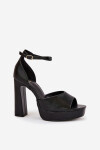 Sandály na podpatku model 209893 Step in style 40