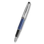 Plnicí pero Waterman Expert Deluxe Metalic Blue CT, hrot F