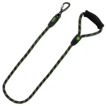 Active Dog Vodítko Sport L limetka / Provazové s karabinou / 1,3x120 cm (0904-90474)