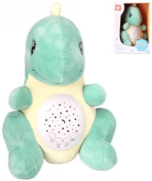 Plyšový dinosaurus projektor noční obloha